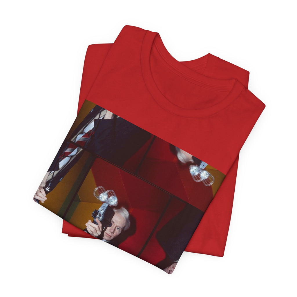 Abstract Andy Warhol Portrait Collage T‑Shirt