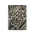 French Tourist Group Sketch Spiral Notebook — Lined Journal for Artists & Writers