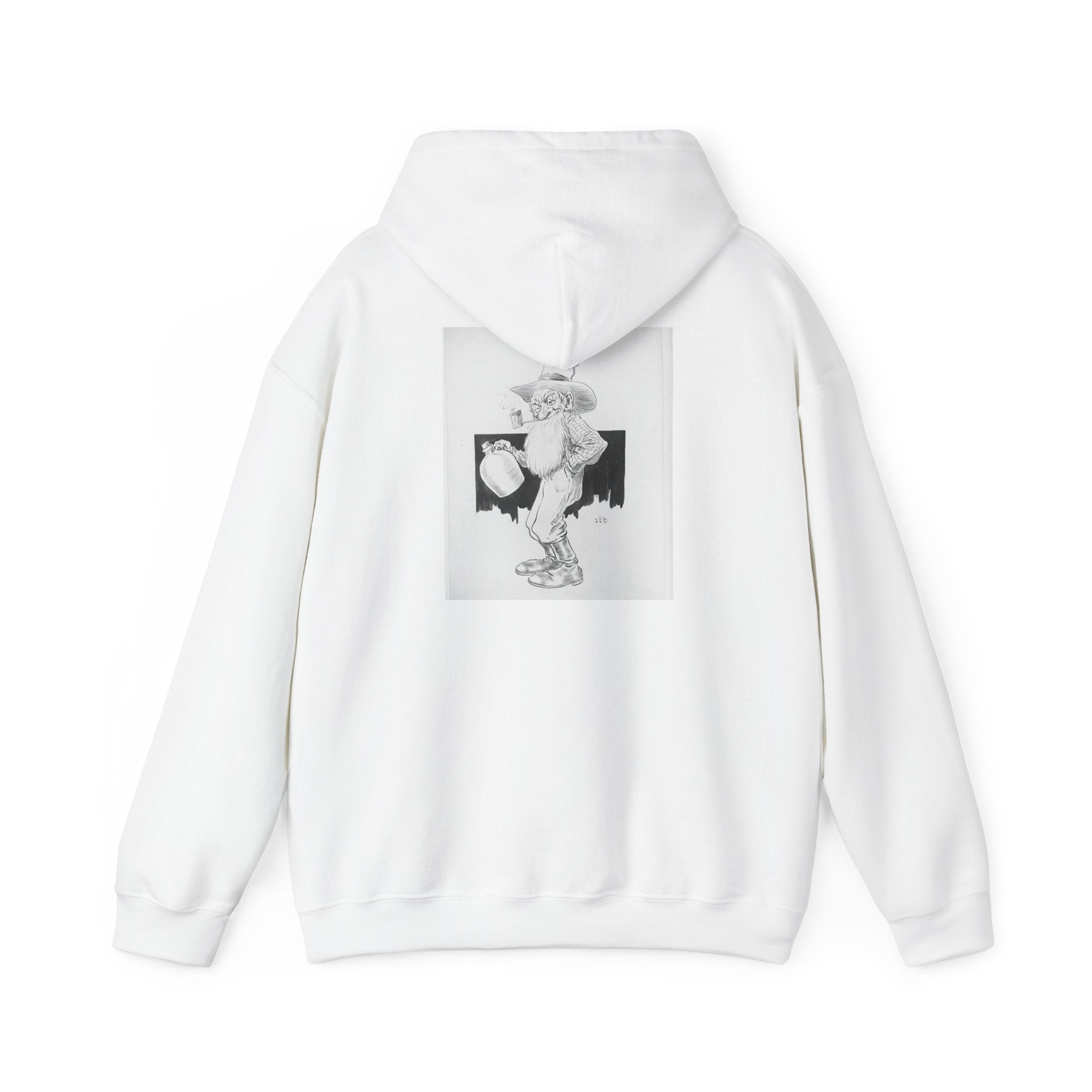 Moonshine Hoodie — Vintage Moonshiner Graphic Hooded Sweatshirt