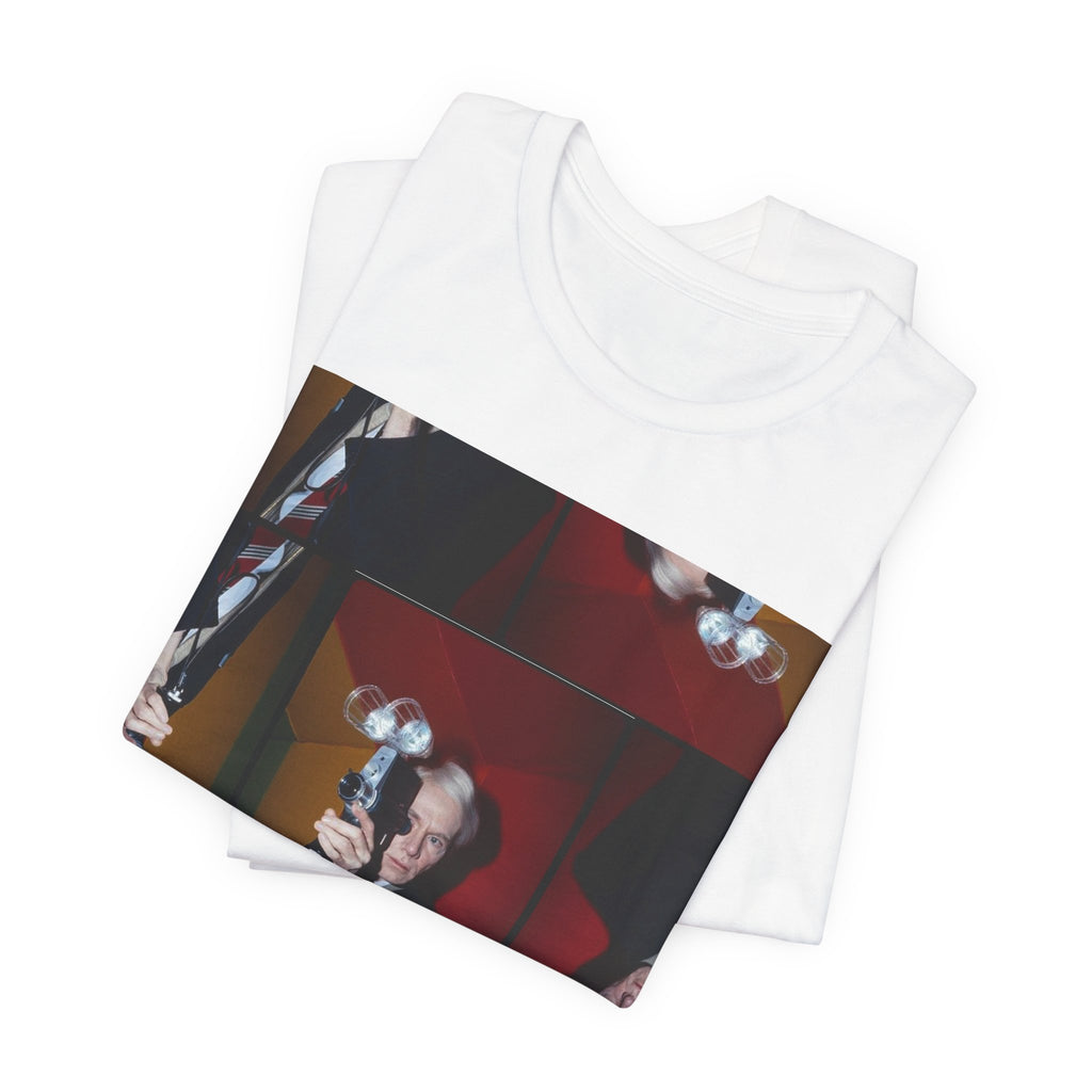 Abstract Andy Warhol Portrait Collage T‑Shirt
