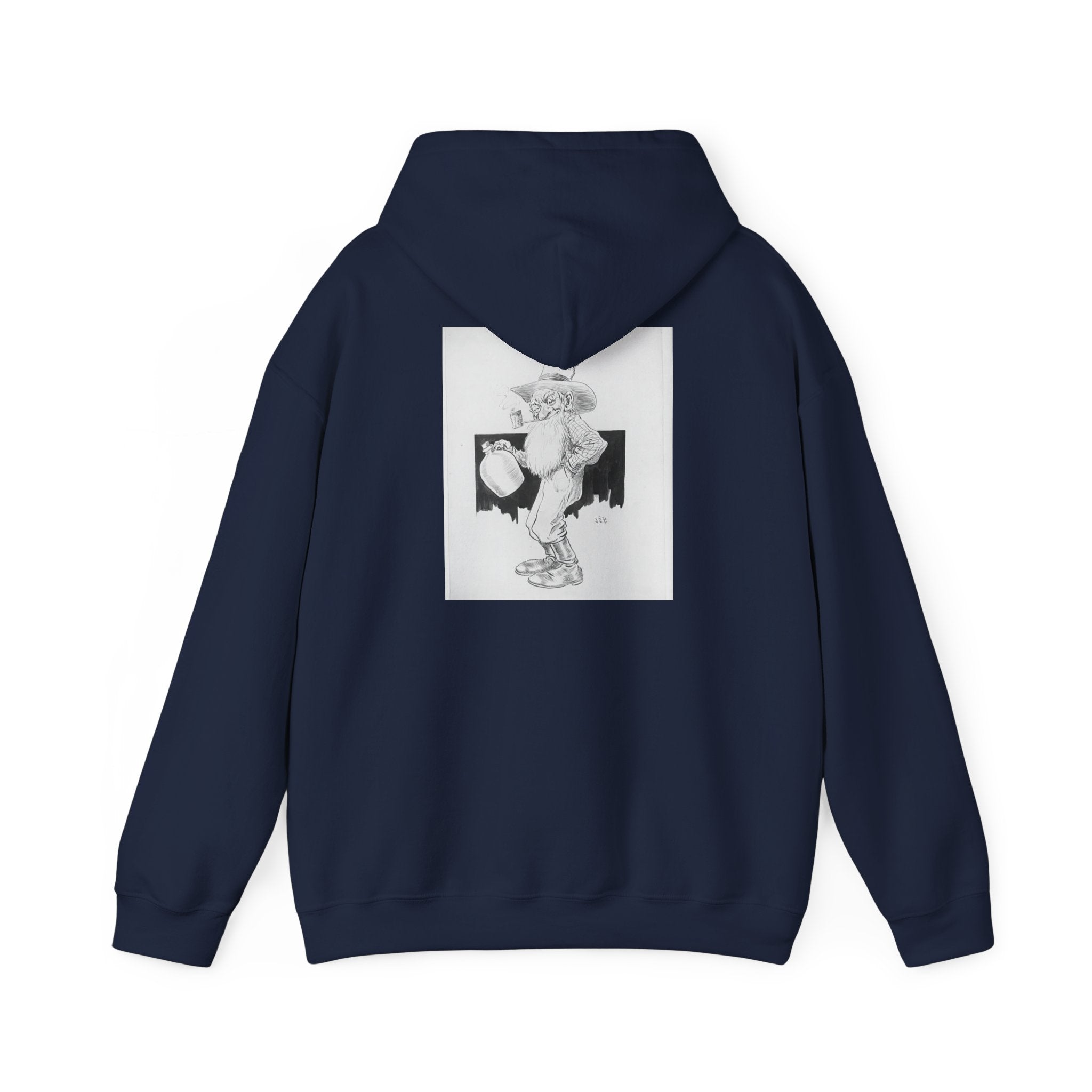 Moonshine Hoodie — Vintage Moonshiner Graphic Hooded Sweatshirt