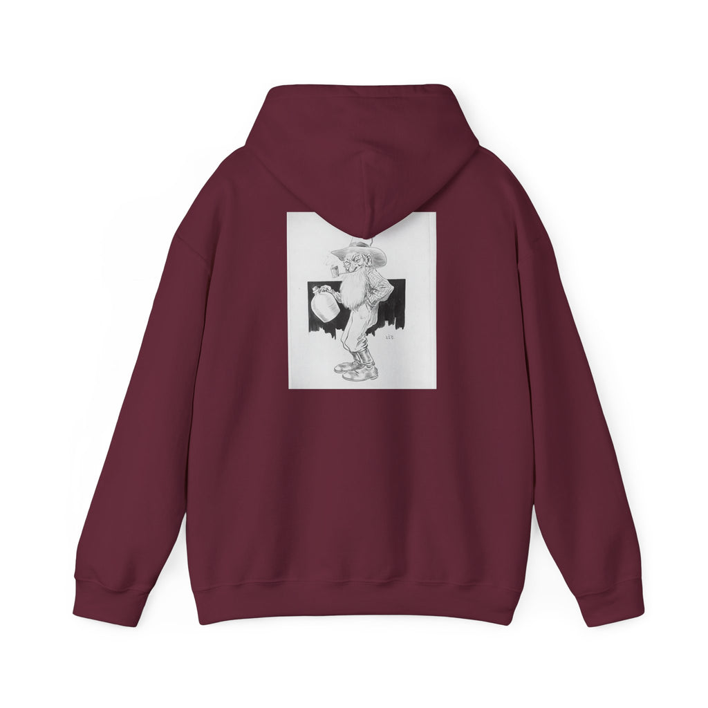 Moonshine Hoodie — Vintage Moonshiner Graphic Hooded Sweatshirt