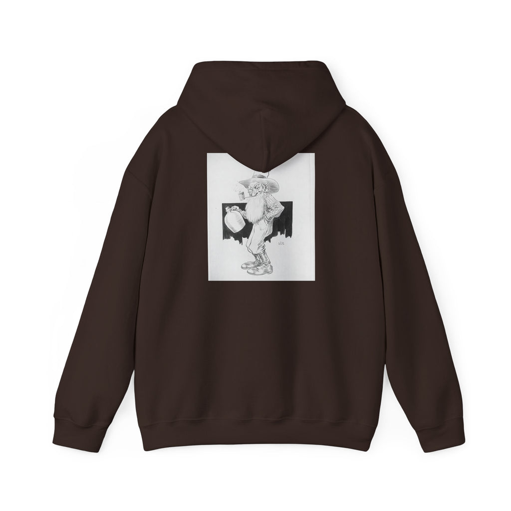 Moonshine Hoodie — Vintage Moonshiner Graphic Hooded Sweatshirt